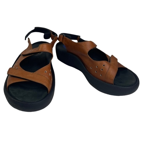 Wolky Jewel Women’s Leather Walking Comfort Sandals - Picture 4 of 8